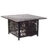Fire Sense 42' Sedona Square Propane Gas Fire Pit -Fireplace Specialty Store fire sense 42 sedona square propane gas fire pit 48