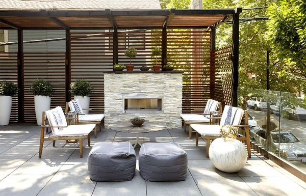 Firegear 36 Inch Non-LED Kalea Bay Outdoor See-Through Linear Gas Fireplace 5 Firegear 36 Inch Non-LED Kalea Bay Outdoor See-Through Linear Gas Fireplace - Image 3