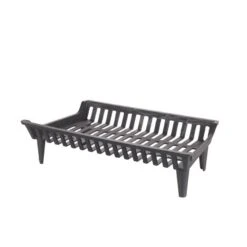 Hy-C 27 Inch G800 Series Flat Bottom Cast Iron Fireplace Grate