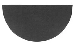 Goods Of The Woods 48 X 27 Inch Wool Andiron Half Round Hearth Rug