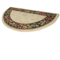 Goods Of The Woods Garden Pattern Half Round Olefin Hearth Rug 10 Goods Of The Woods Garden Pattern Half Round Olefin Hearth Rug -Fireplace Specialty Store goods of the woods oriental half round olefin hearth rug with garden pattern 25 inch x 42 inch 169