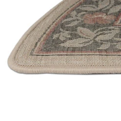 Goods Of The Woods Garden Pattern Half Round Olefin Hearth Rug 11 Goods Of The Woods Garden Pattern Half Round Olefin Hearth Rug -Fireplace Specialty Store goods of the woods oriental half round olefin hearth rug with garden pattern 25 inch x 42 inch 170