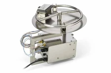 Hearth Products Controls 14' Round Electronic Ignition Gas Fire Pit Insert And 12' Round Burner - 120 Volt 3 Hearth Products Controls 14' Round Electronic Ignition Gas Fire Pit Insert And 12' Round Burner - 120 Volt