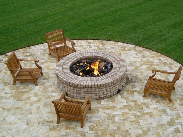 Hearth Products Controls 24' Round Flat Fire Pit Insert Kit - Push Button Ignition 6 Hearth Products Controls 24' Round Flat Fire Pit Insert Kit - Push Button Ignition - Image 4