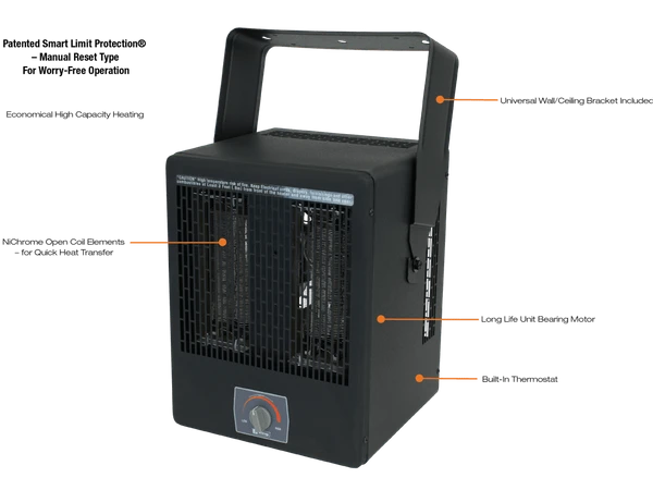 King Electrical EKB Garage/Shop Heater 240/208 V 3850 W 7 King Electrical EKB Garage/Shop Heater 240/208 V 3850 W - Image 5