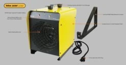 King Electrical Yellow Jacket Junior Portable Garage Heater 10 King Electrical Yellow Jacket Junior Portable Garage Heater -Fireplace Specialty Store king electrical yellow jacket junior portable garage heater 64