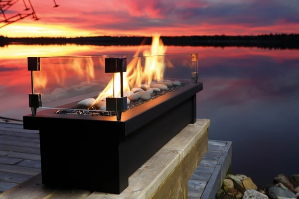 Kingsman 24 Inch Barbara Jean Collection Outdoor Linear Firestand With Manual Controls 8 Kingsman 24 Inch Barbara Jean Collection Outdoor Linear Firestand With Manual Controls - Image 6