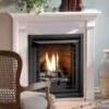 Kingsman 24 Inch Zero Clearance Vent Free Gas Fireplace Firebox