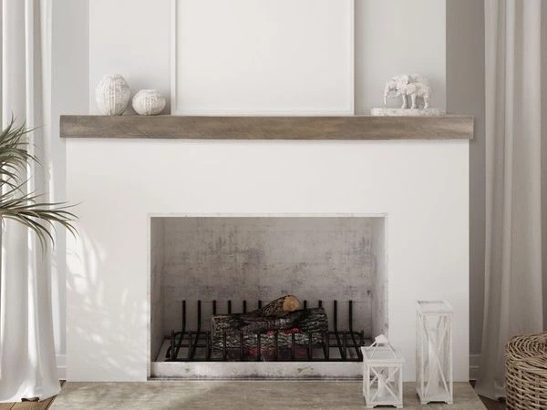 Lexington Hearth Flat Sawn Beam Mantel Shelf 7 Lexington Hearth Flat Sawn Beam Mantel Shelf - Image 5