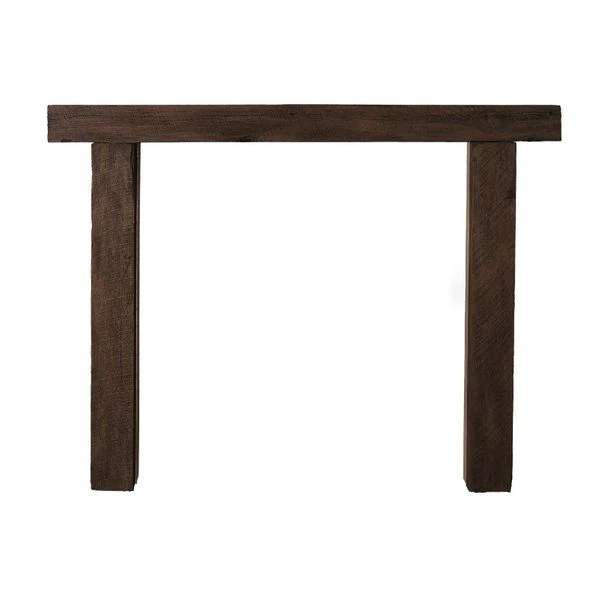 Lexington Hearth Hitching Post 3-Piece Fireplace Mantel Surround 3 Lexington Hearth Hitching Post 3-Piece Fireplace Mantel Surround