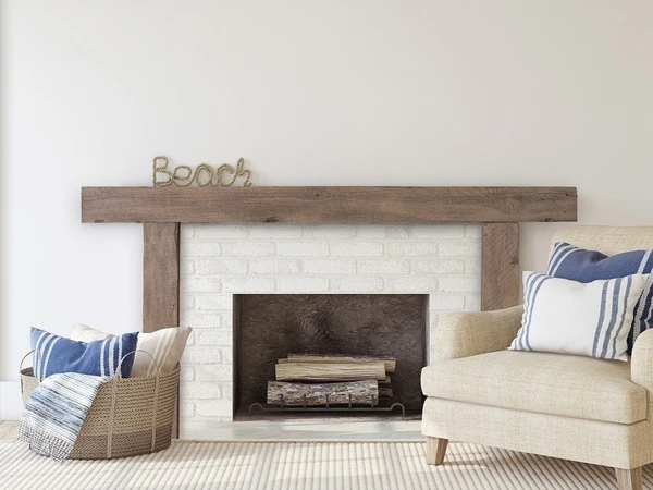 Lexington Hearth Hitching Post 3-Piece Fireplace Mantel Surround 6 Lexington Hearth Hitching Post 3-Piece Fireplace Mantel Surround - Image 4