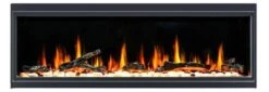 Litedeer Homes Latitude 45 Inch Ultra Slim Built-in Electric Linear Fireplace