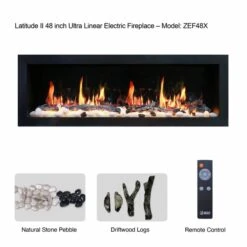 Litedeer Homes Latitude II 48 Inch Seamless Push-in Electric Linear Fireplace 16 Litedeer Homes Latitude II 48 Inch Seamless Push-in Electric Linear Fireplace -Fireplace Specialty Store litedeer homes latitude ii 48 inch seamless push in electric fireplace 109