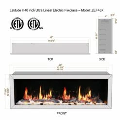 Litedeer Homes Latitude II 48 Inch Seamless Push-in Electric Linear Fireplace 17 Litedeer Homes Latitude II 48 Inch Seamless Push-in Electric Linear Fireplace -Fireplace Specialty Store litedeer homes latitude ii 48 inch seamless push in electric fireplace 111