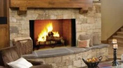 Majestic Biltmore Radiant Wood Burning Fireplace - 50 Inch