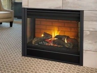 Majestic 36 Inch Direct Vent Natural Gas Fireplace With IntelliFire Touch Ignition - Left Corner 3 Majestic 36 Inch Direct Vent Natural Gas Fireplace With IntelliFire Touch Ignition - Left Corner