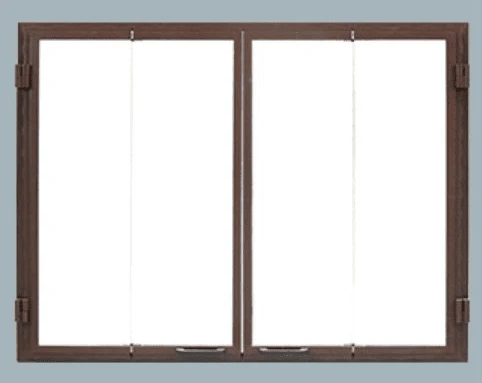 Majestic Glass Bi-Fold Door - 36' Ashland Fireplaces 3 Majestic Glass Bi-Fold Door - 36' Ashland Fireplaces