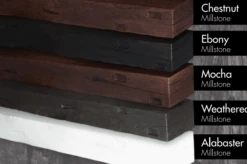 MantelX Millstone 6 Foot Cast Stone Fireplace Mantel Shelf