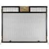 Minuteman Emblem Flat Fireplace Screen