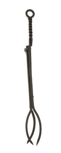 Minuteman Extra Long Twisted Rope Design Fireplace Tongs 3 Minuteman Extra Long Twisted Rope Design Fireplace Tongs