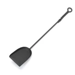 Minuteman Wrought Iron Twisted Rope Fireplace Shovel
