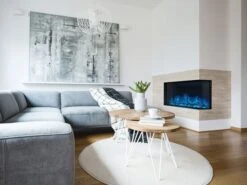 Modern Flames 44 Inch Landscape Pro Bay Front Peninsula Electric Fireplace -Fireplace Specialty Store modern flames 44 multi sided landscape pro built in electric fireplaces 97