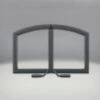 Napoleon Arched Wrought Iron Double Doors - H336H-WI - High Country NZ3000 Fireplace