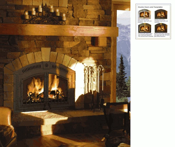 Napoleon High Country NZ6000 Wood Burning Fireplace 4 Napoleon High Country NZ6000 Wood Burning Fireplace - Image 2