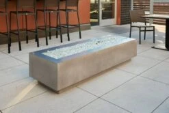 Outdoor Greatroom Company 72 Inch Cove Linear Gas Fire Table