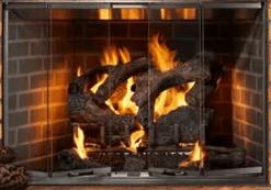 Outdoor Lifestyles 36 Inch Cottagewood Outdoor Wood Burning Fireplace