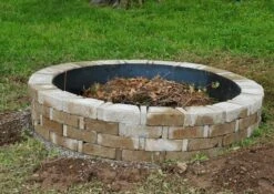 P&D Metal Works 5 Piece Solid Round Wood Burning Fire Ring -Fireplace Specialty Store p d metal works 5 piece solid round wood burning fire ring 61