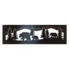 P&D Metal Works Bear And Cubs Wood Burning Fire Ring -Fireplace Specialty Store p d metal works bear and cubs wood burning fire ring 47