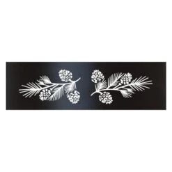 P&D Metal Works Pine Bough Wood Burning Fire Ring - 14 Gauge