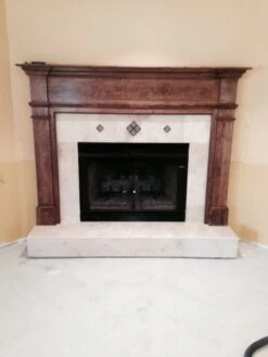 Pearl Mantels 120 Windsor Unfinished Fireplace Mantel Surround -Fireplace Specialty Store pearl mantels 120 windsor unfinished fireplace mantel surround 62