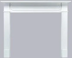 Pearl Mantels 520-48 Berkley MDF Fireplace Mantel Surround In White 11 Pearl Mantels 520-48 Berkley MDF Fireplace Mantel Surround In White -Fireplace Specialty Store pearl mantels 520 48 berkley mdf fireplace mantel in white 90