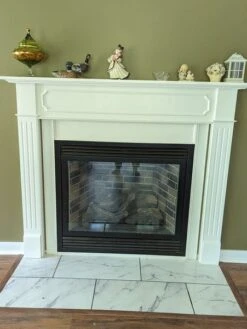 Pearl Mantels 520-48 Berkley MDF Fireplace Mantel Surround In White 15 Pearl Mantels 520-48 Berkley MDF Fireplace Mantel Surround In White -Fireplace Specialty Store pearl mantels 520 48 berkley mdf fireplace mantel surround in white 18