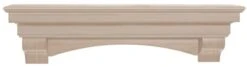 Pearl Mantels 495 Auburn Fireplace Mantel Shelf