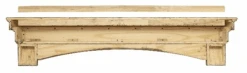 Pearl Mantels Celeste Fireplace Mantel Shelf -Fireplace Specialty Store pearl mantels celeste 48 inch fireplace mantel shelf 497 48 10 254