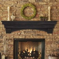 Pearl Mantels Celeste Fireplace Mantel Shelf -Fireplace Specialty Store pearl mantels celeste 48 inch fireplace mantel shelf 497 48 10 258