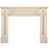 Pearl Mantels Classique 50' Unfinished Fireplace Mantel Shelf -Fireplace Specialty Store pearl mantels classique 50 unfinished fireplace mantel 55