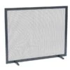 Pilgrim 39 Inch Urban Single-Panel Mesh Fireplace Screen -Fireplace Specialty Store pilgrim 39 inch urban single panel mesh fireplace screen 51
