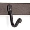 Pilgrim 4-Hook Iron Wall Rack -Fireplace Specialty Store pilgrim 4 hook iron wall rack 50