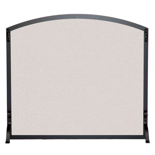 Pilgrim 44 Inch Single Panel Arched Fireplace Screen 3 Pilgrim 44 Inch Single Panel Arched Fireplace Screen
