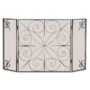 Pilgrim Elements Tri Panel Folding Fireplace Screen -Fireplace Specialty Store pilgrim elements tri panel folding fireplace screen 41