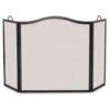 Pilgrim Large Tri Panel Camelback Arch Fireplace Screen -Fireplace Specialty Store pilgrim large tri panel camelback arch fireplace screen 52