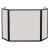 Pilgrim Small Tri Panel Rectangular Fireplace Screen -Fireplace Specialty Store pilgrim small tri panel rectangular fireplace screen 57