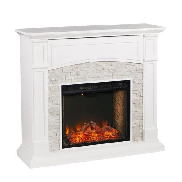 SEI 46 Inch Seneca Alexa-Enabled Smart Electric Fireplace 3 SEI 46 Inch Seneca Alexa-Enabled Smart Electric Fireplace