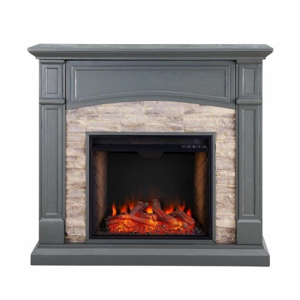 SEI 46 Inch Seneca Alexa-Enabled Smart Electric Fireplace 4 SEI 46 Inch Seneca Alexa-Enabled Smart Electric Fireplace - Image 2