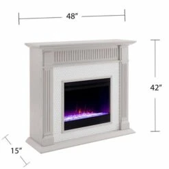 SEI 48 Inch Chessing Color Changing Electric Fireplace With Ceramic Tile Surround 8 SEI 48 Inch Chessing Color Changing Electric Fireplace With Ceramic Tile Surround -Fireplace Specialty Store sei 48 inch chessing color changing electric fireplace with ceramic tile surround 62
