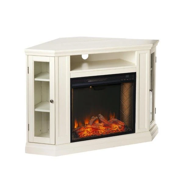 SEI 48 Inch Claremont Alexa-Enabled Smart Corner Electric Fireplace 4 SEI 48 Inch Claremont Alexa-Enabled Smart Corner Electric Fireplace - Image 2
